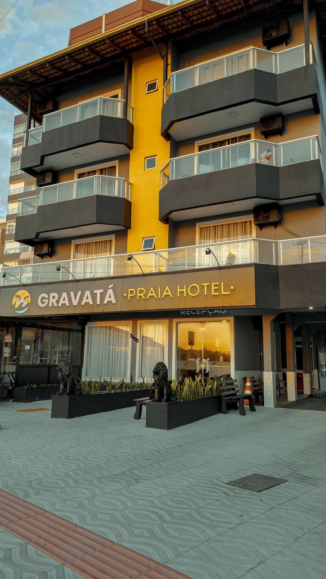 Gravata Praia Hotel - Frente Mar 纳韦甘蒂斯 外观 照片